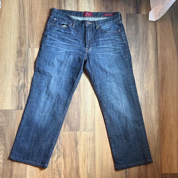 Lucky Brand Dark Blue 361 Vintage Straight Relaxed Jeans - Picture 5 of 5